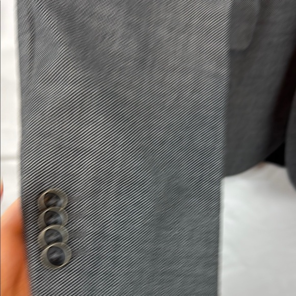 Hugo Boss The Crowley Jacket Wool Cashmere Men's Gray Sport Coat Blazer Size 38R - Picture 6 of 12